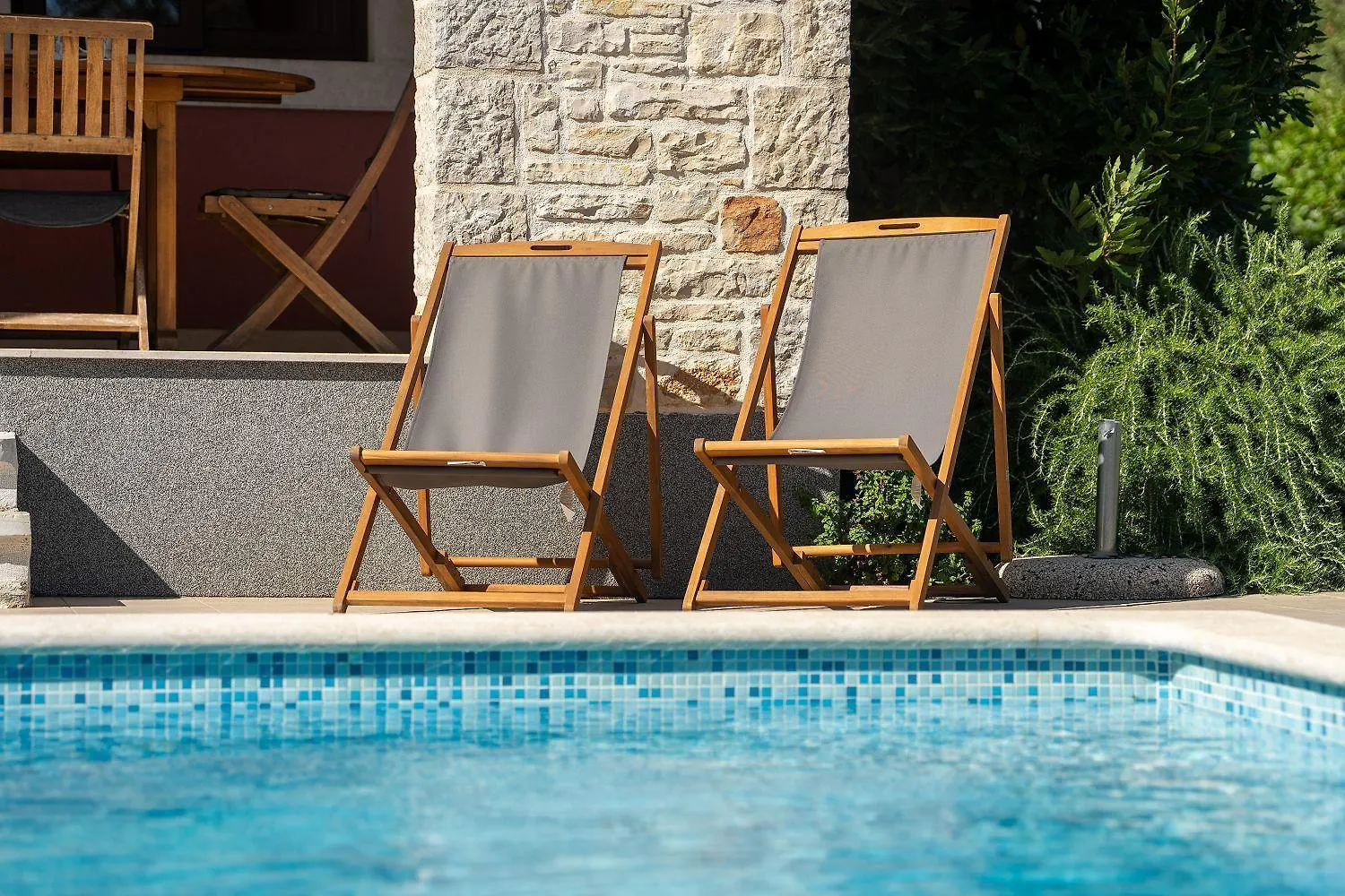 Idyllische Villa Mit Panorama Meerblick, Privatpool, Babybett, Aussendusche, Umgeben Von Oleander Und Oliven Poreč